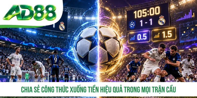 Chia sẻ công thức xuống tiền hiệu quả trong mọi trận cầu